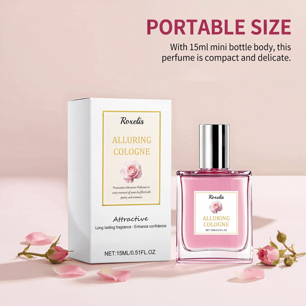 Roxelis Alluring Rose Pheromone Perfume Long Lasting Fragrance Enhances Charm Attraction Deepens Appeal Suitable For Any Occasion Body Mist Spray