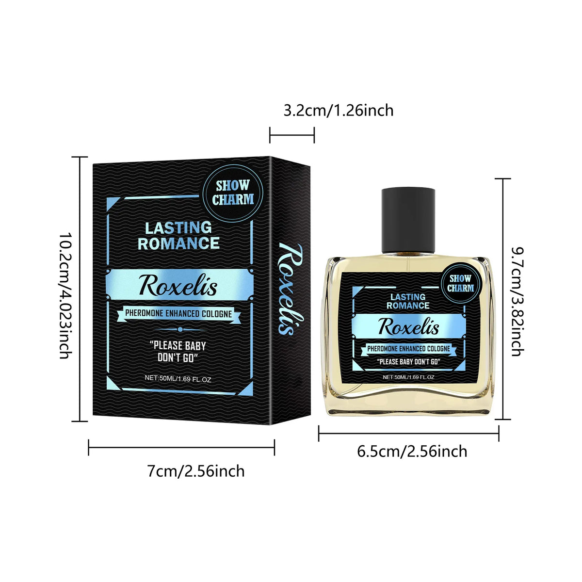 Roxelis 50ml Gentlemen Cologne Pheromone Perfume Increase Charm Confidence Dating Flirting Attract Lasting Glamour Men Perfume - AliExpress 66
