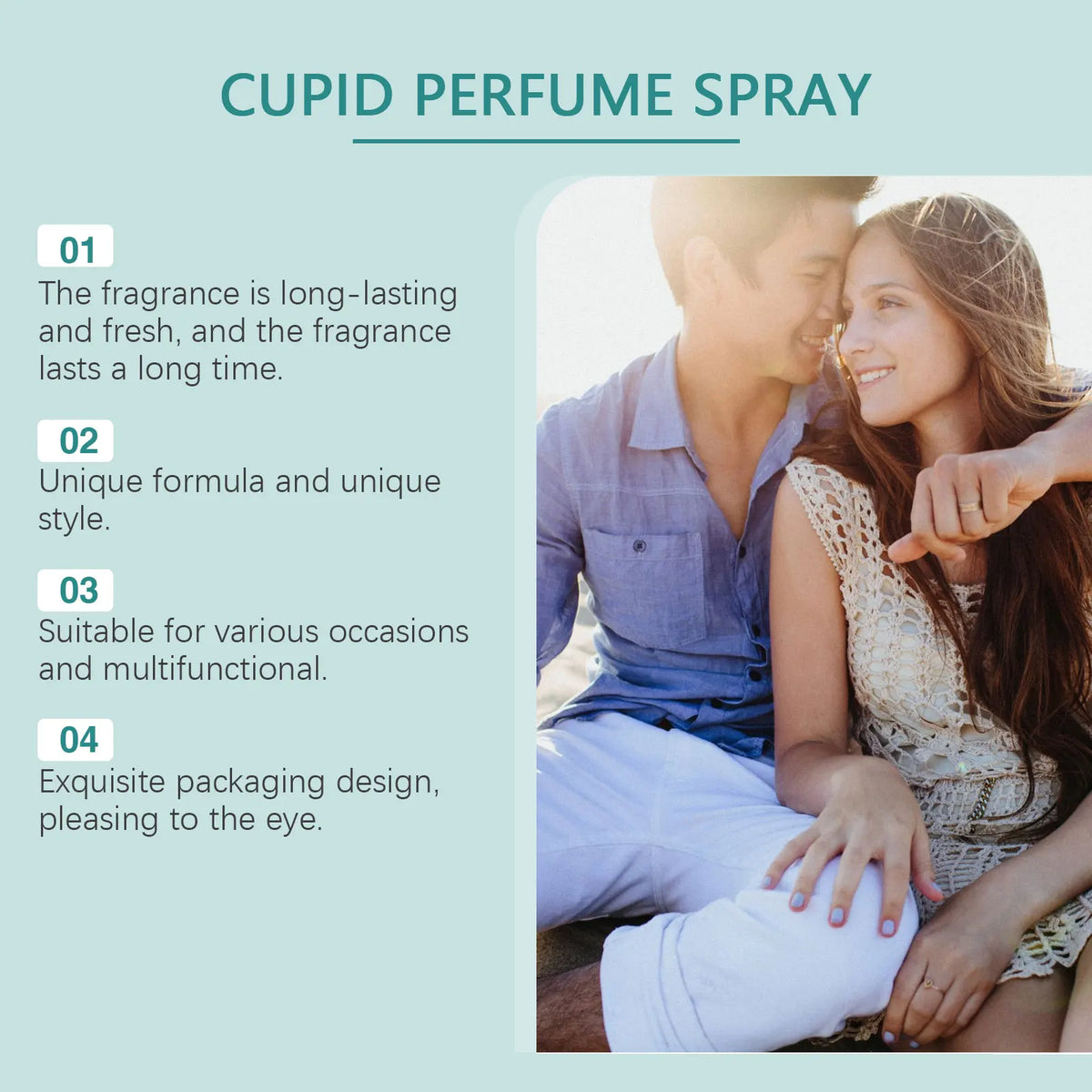 Roxelis 50ml Pheromone Cupid Perfume - Charming Fresh Fragrance for Flirting And Attraction Lasting Cologne Perfume for Dating - AliExpress 66