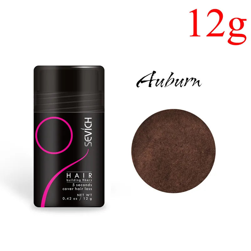Sevich 12g & 25g Hair Building Fiber Keratin Fiber Hair Instant Concealer Hair Loss Product Extension Thicken Hair 10 Colors - AliExpress 66