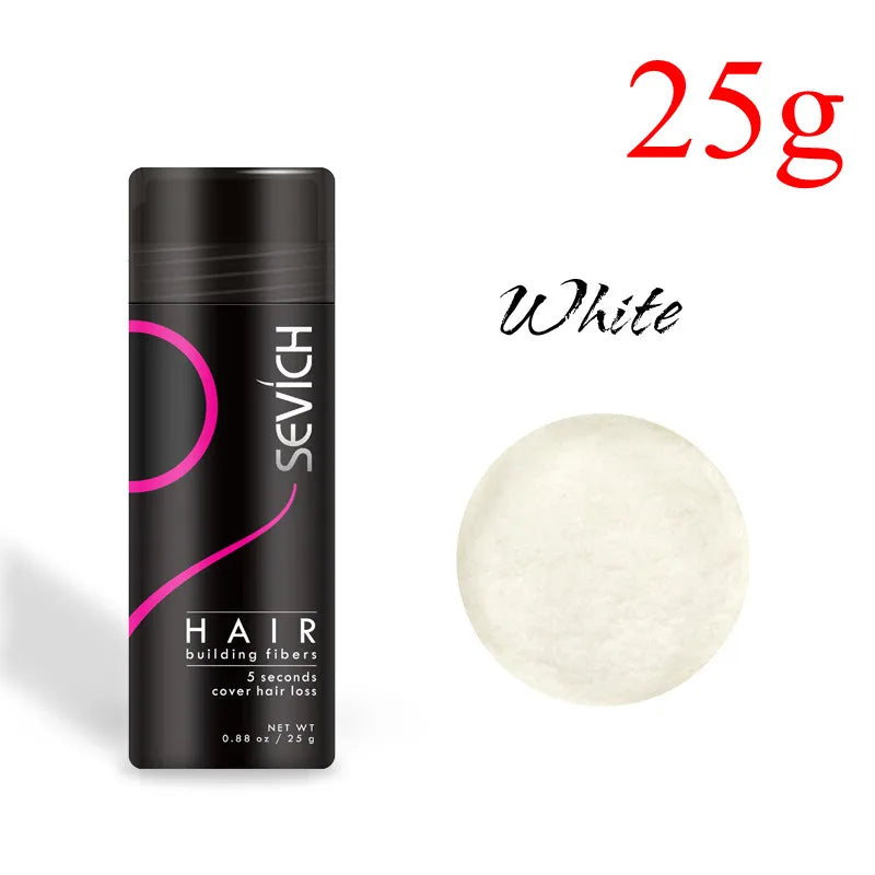 Sevich 12g & 25g Hair Building Fiber Keratin Fiber Hair Instant Concealer Hair Loss Product Extension Thicken Hair 10 Colors - AliExpress 66