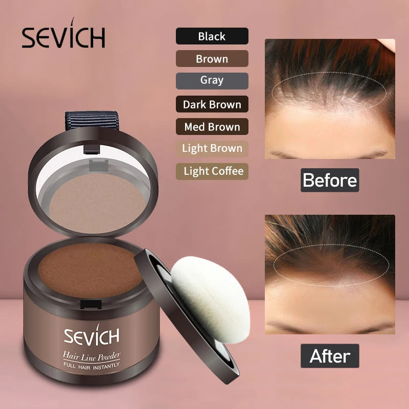 Sevich Hair Line Powder 8 Color Gray Coverage