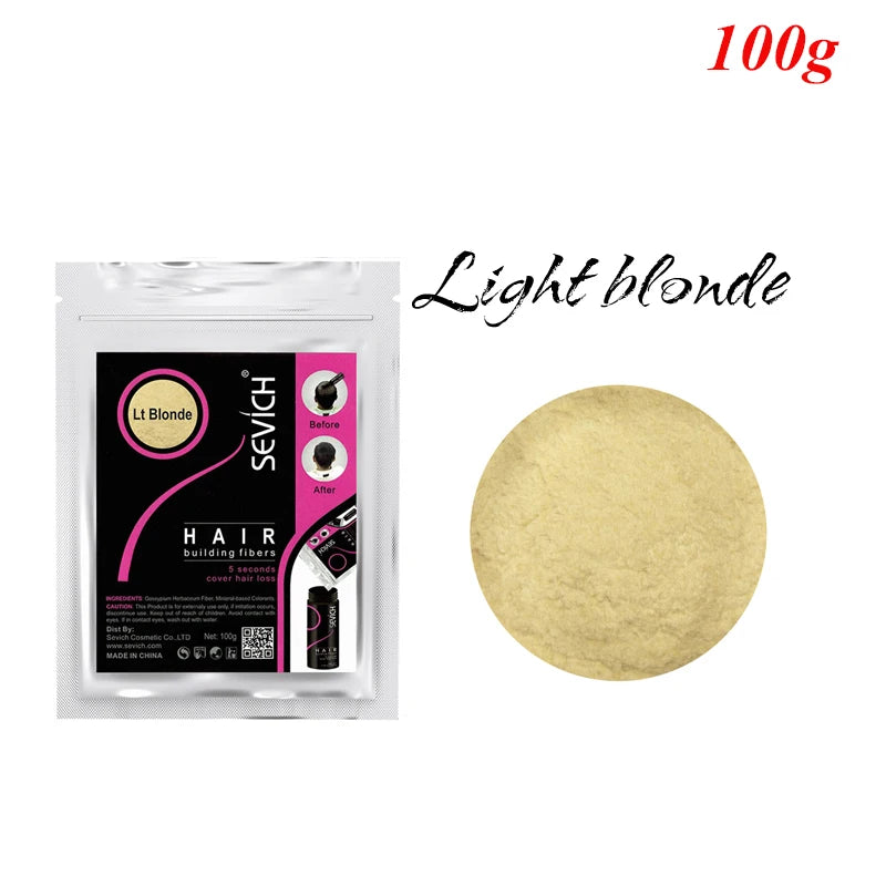 Sevich 100g Keratin Hair Loss Fiber - 10 Color