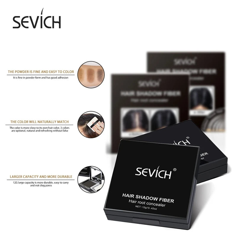 Sevich 12g Hairline Shadow Powder Hair Line Modified Repair 5 Colors Hair Shadow Trimming Powder Edge Control Hair Concealer - AliExpress 66