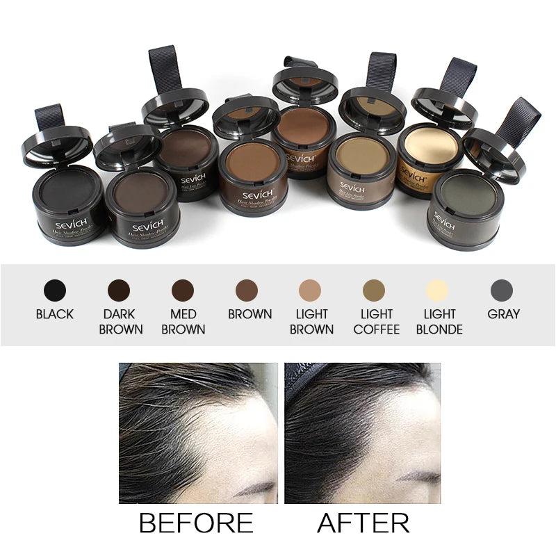Sevich Hair Line Powder 8 Color Gray Coverage