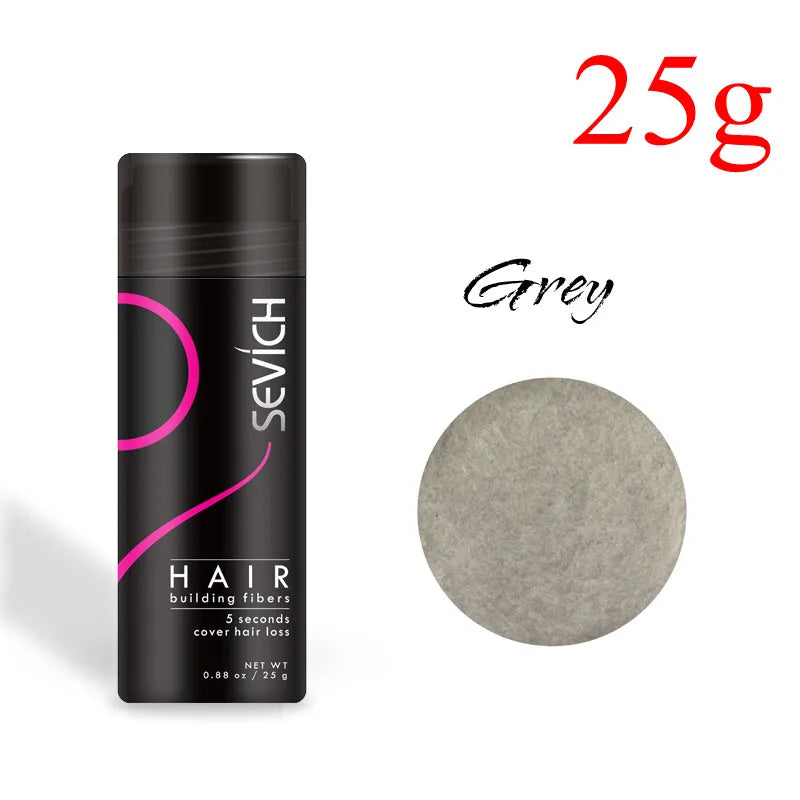 Sevich 12g & 25g Hair Building Fiber Keratin Fiber Hair Instant Concealer Hair Loss Product Extension Thicken Hair 10 Colors - AliExpress 66