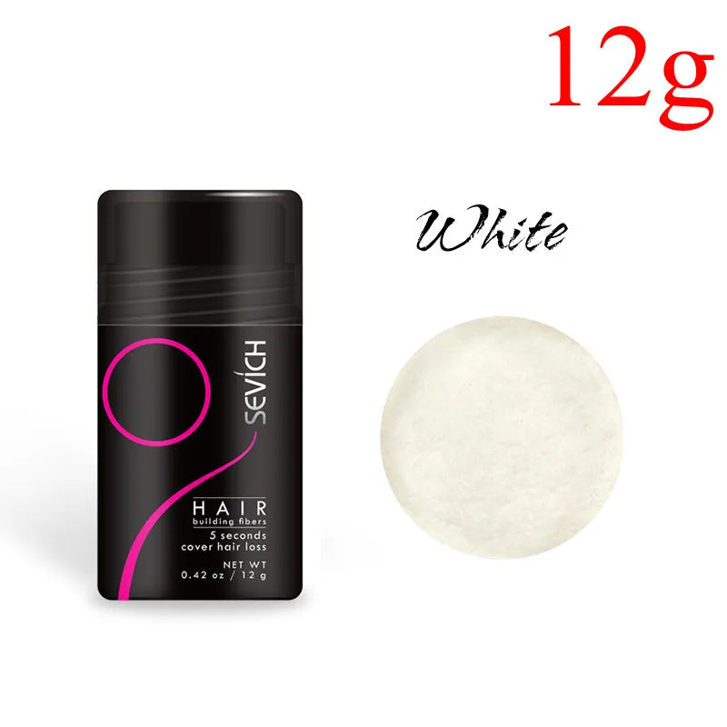 Sevich 12g & 25g Hair Building Fiber Keratin Fiber Hair Instant Concealer Hair Loss Product Extension Thicken Hair 10 Colors - AliExpress 66