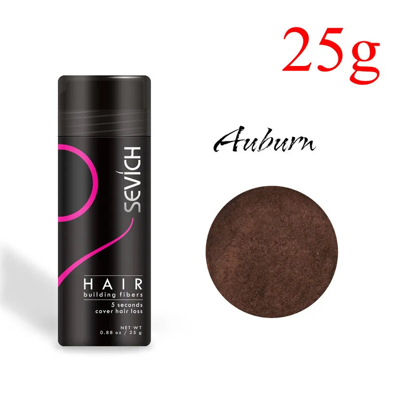 Sevich 12g & 25g Hair Building Fiber Keratin Fiber Hair Instant Concealer Hair Loss Product Extension Thicken Hair 10 Colors - AliExpress 66