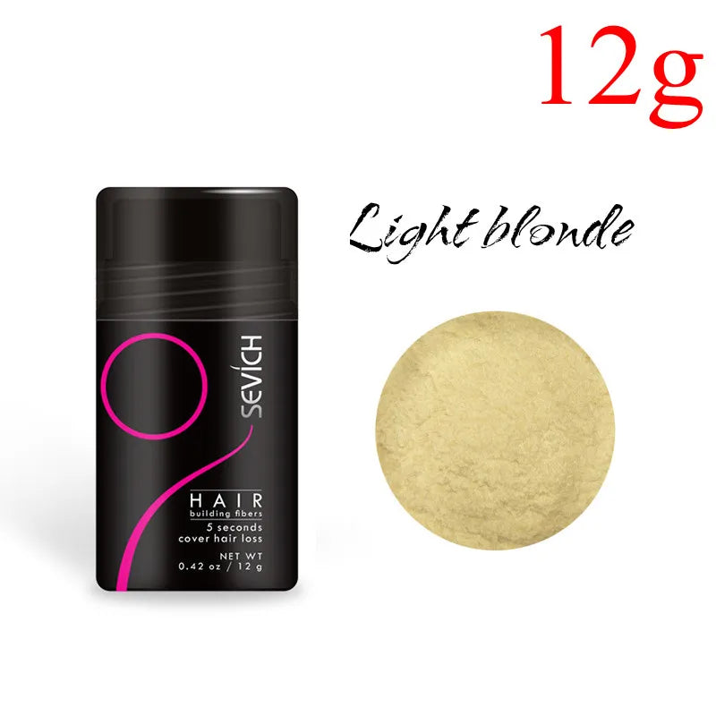 Sevich 12g & 25g Hair Building Fiber Keratin Fiber Hair Instant Concealer Hair Loss Product Extension Thicken Hair 10 Colors - AliExpress 66