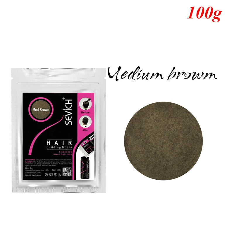 Sevich 100g Keratin Hair Loss Fiber - 10 Color