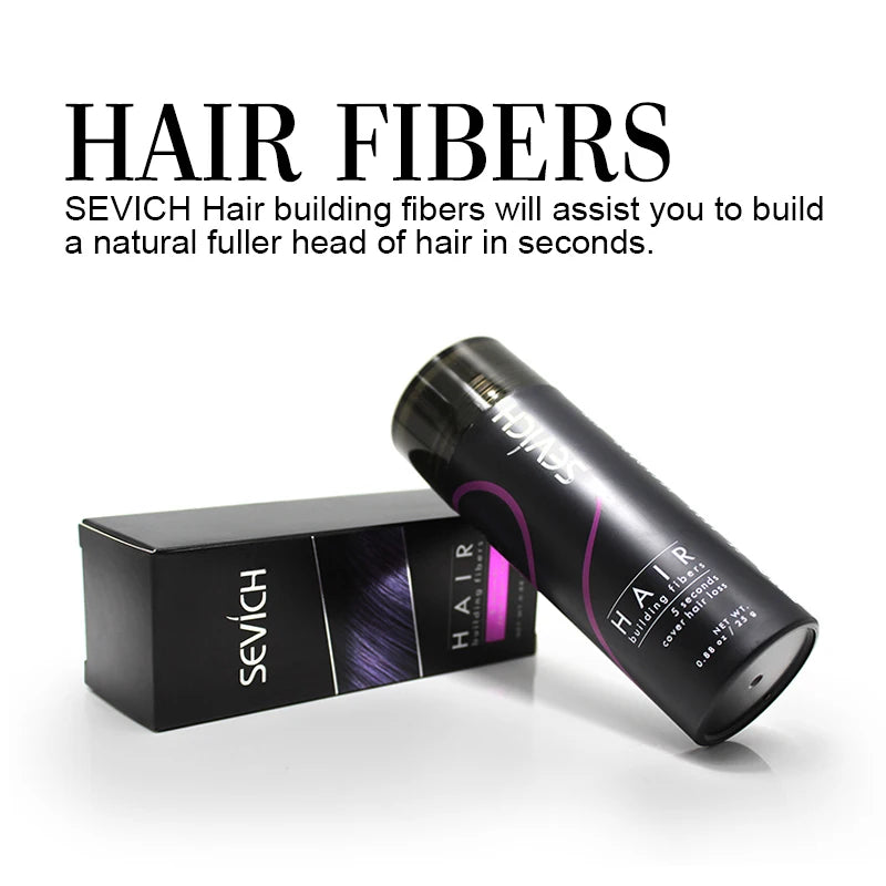 Sevich 12g & 25g Hair Building Fiber Keratin Fiber Hair Instant Concealer Hair Loss Product Extension Thicken Hair 10 Colors - AliExpress 66