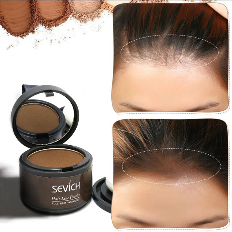 Sevich Hair Fluffy Powder Instantly Hair Concealer Coverage Instantly Black Root Cover Up Natural Instant Hair Line Shadow - AliExpress 66