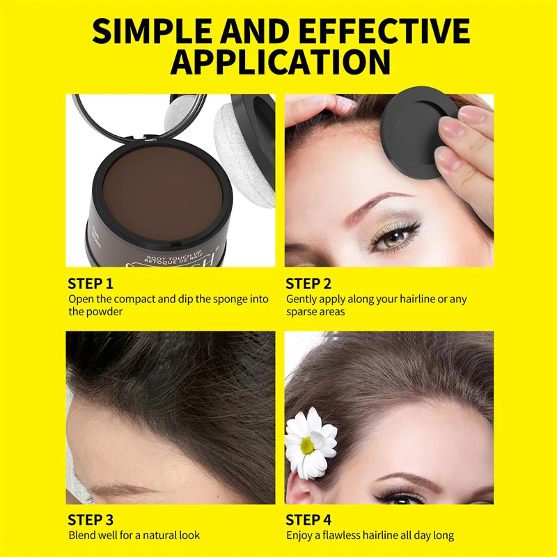 Sevich Hairline Shadow Powder Kit With Brush 4g Hair Shadow Powder 13color Instantly Conceals Thinning Hairline Powder Unisex - AliExpress 66