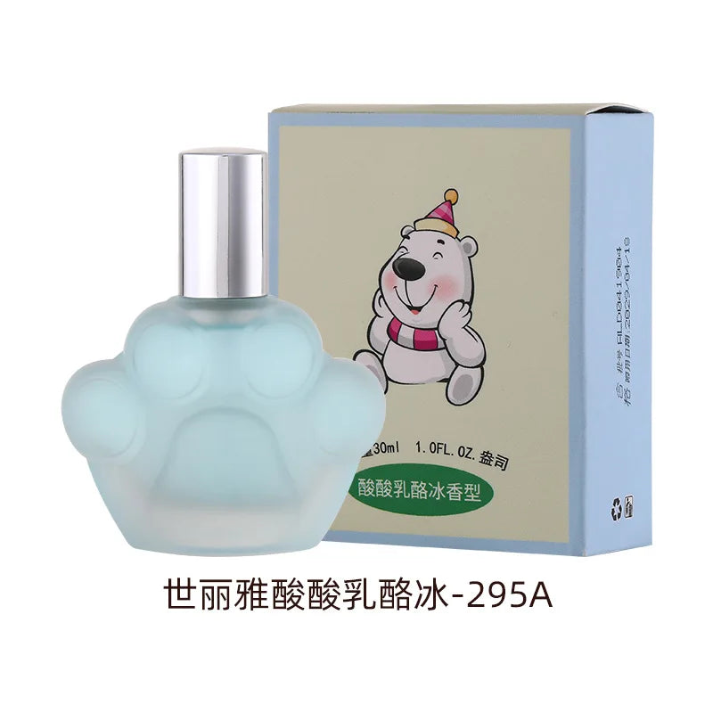 Bear Paw Perfume 30ML EDT Long Lasting Sweet Fruity Milk Gourmand Fragrance Cute Animal Shaped Ideal For Women Daily Use & Gift