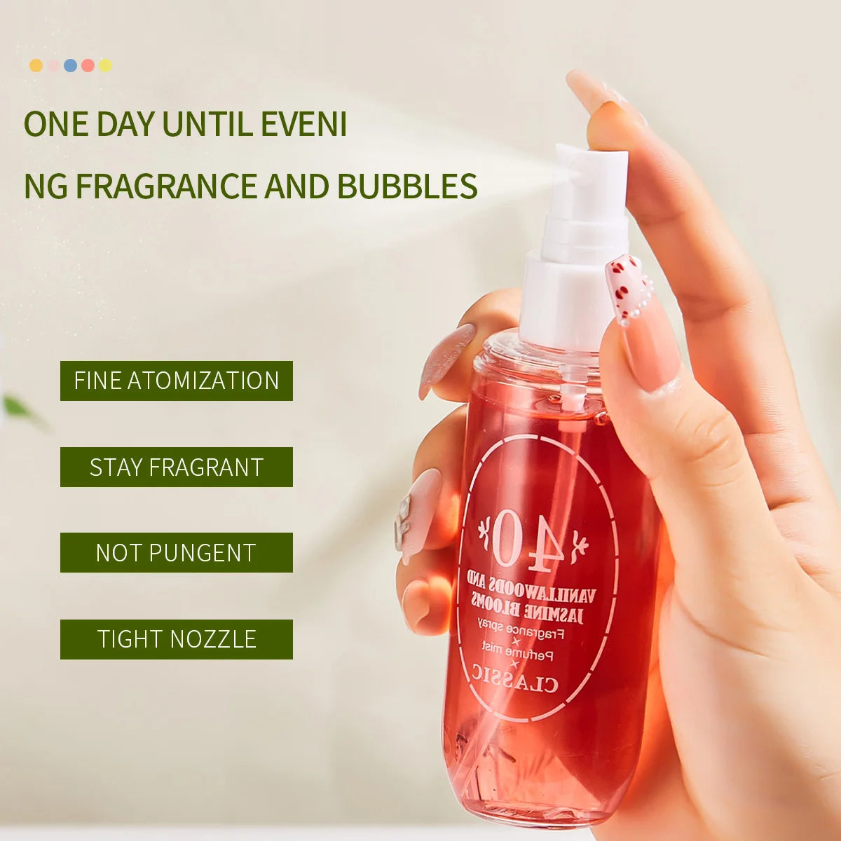 Perfume Mist Body Spray 5 Scents Vanilla Orchid Ocean Air Jasmine Blooms Creamy Coconut Milk Macadamia Long Lasting 90ml Each for Women Gift - AliExpress 66