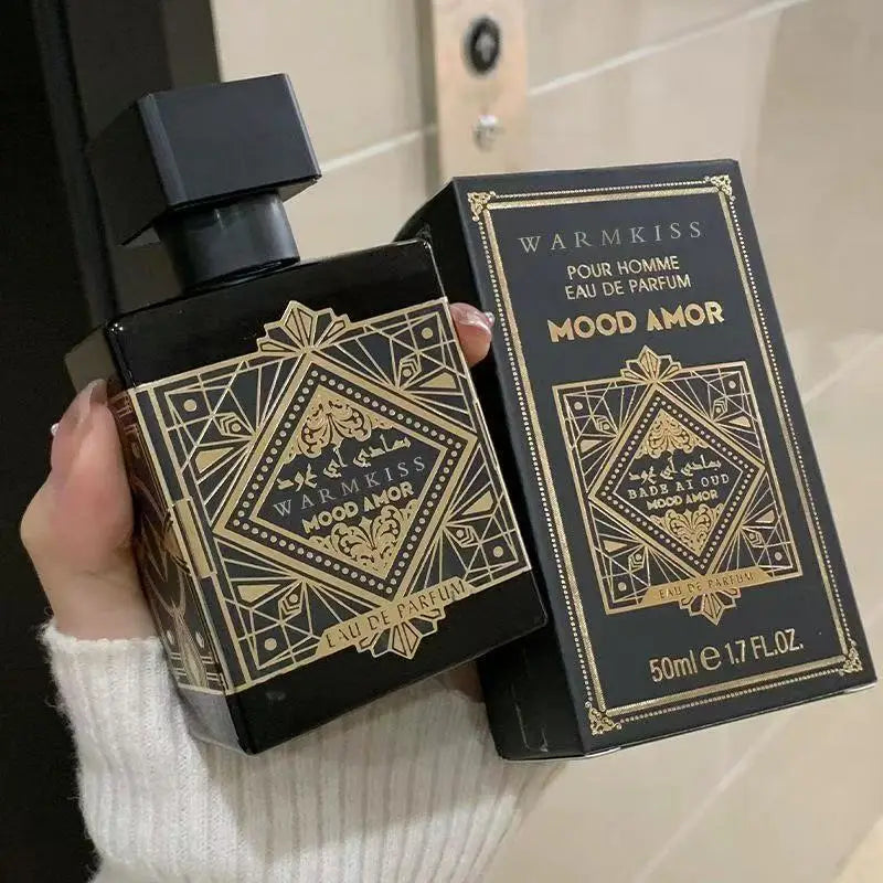 Leather Perfumes Man Perfume Spray Flirting Pheromone Long Lasting Men High-end Arabian Attract Gentleman Valentine Gift