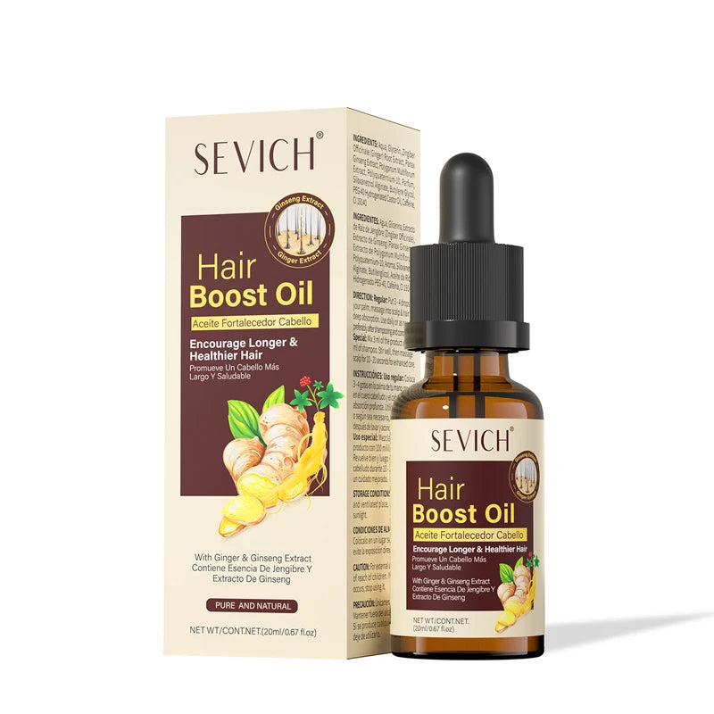 Ginger Hair Growth Serum Anti Hair Loss Oil Fast Regrowth Thicken Hair Care Scalp Essential Hair Promoting Regeneration Thicken - AliExpress 66