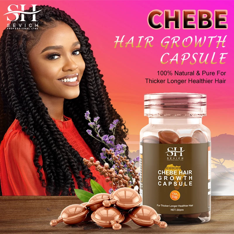 African Chebe Hair Care Capsules Hair Care Essential Oil Anti Preventing Hair Loss Damaged Hair Repair Fast Hair Growth Product - AliExpress 66