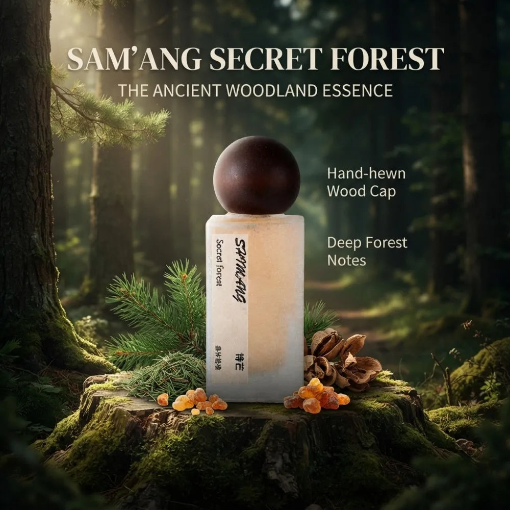 50ml Secret Forest Unisex Perfume Long Lasting Earthy Woody Floral Light Scent Cracked Frosted Bottle Fragrance For Men Women - AliExpress 66