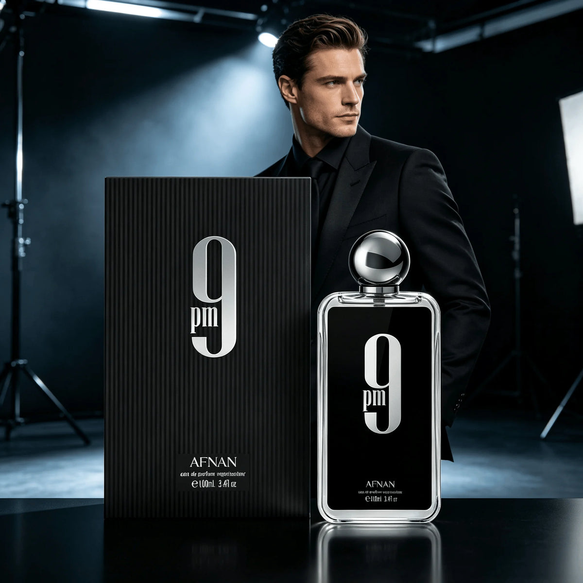 Afnan 9 PM Eau De Parfum Spray 100ml 3.4 Fl Oz Regular Size Unisex Woody Aromatic Fragrance Long?Lasting Perfume For Men & Women Daily Wear - AliExpress 66