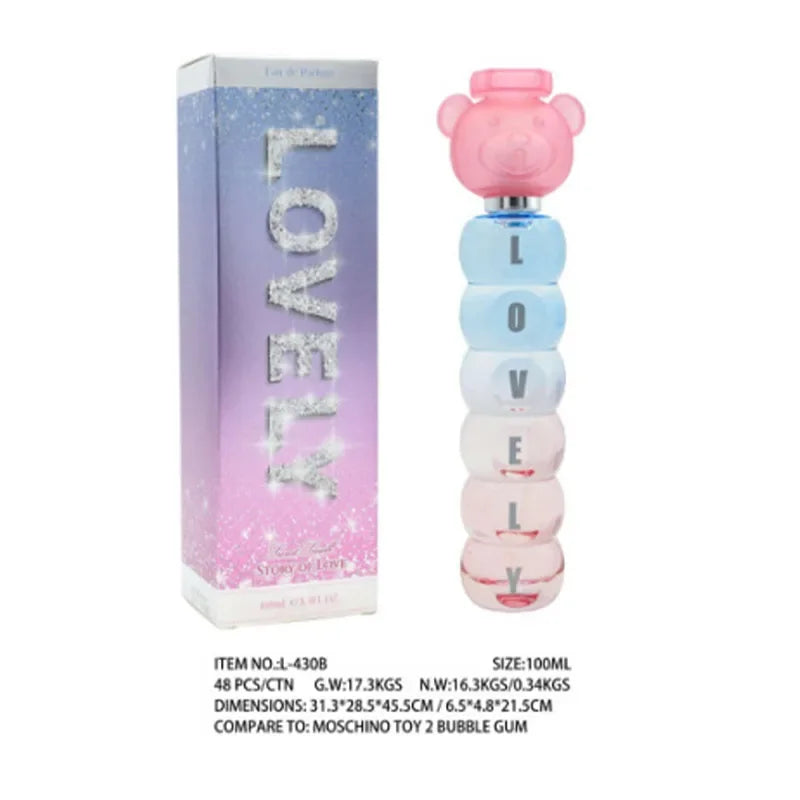 Bear Design Women's EDP Perfume 100ml Alcohol-Free Fragrance