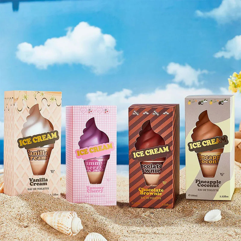 Sweet Ice Cream Perfume For Women, Delicious Gourmand Fragrance With Bergamot, Long Lasting Vanilla Perfume Oil Eau De Toilette - AliExpress 66