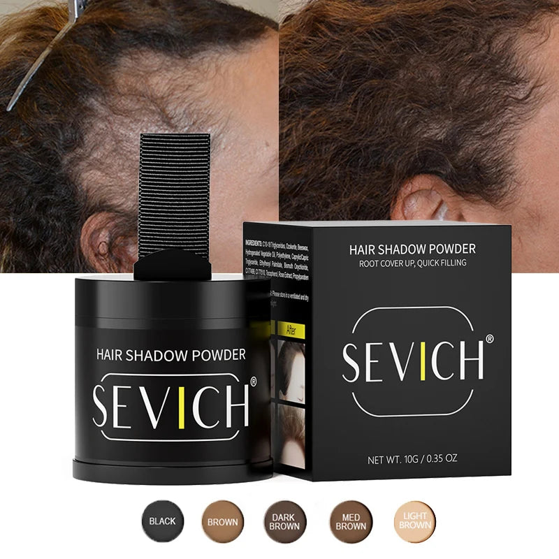 Hairline Repair Filling Powder Hairline Powder Waterproof Root Cover Up Fluffy Thin Shadow Powder Forehead Hair Makeup Concealer