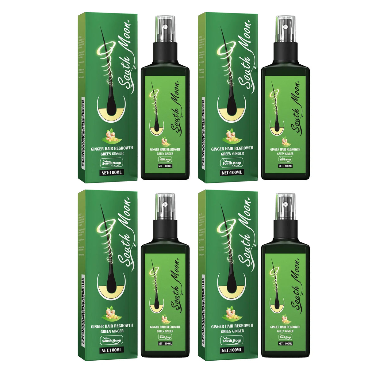 Ginger Hair Spray Promote Growth Anti Loss Improve Thin Dry Breakage Hair Nourish Root Scalp Damaged Treatment Hair Grow Spray - AliExpress 66
