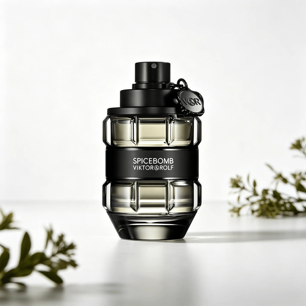 VIKTOR&ROLF Spice Eau De Parfum 90ML With Original Gift Box Long Lasting Warm Spicy Woody Tobacco Fragrance Men Perfume Transparent Black Grenade Bottle Black Band Masculine Scent Business Party Holiday Gift for Him - AliExpress 66