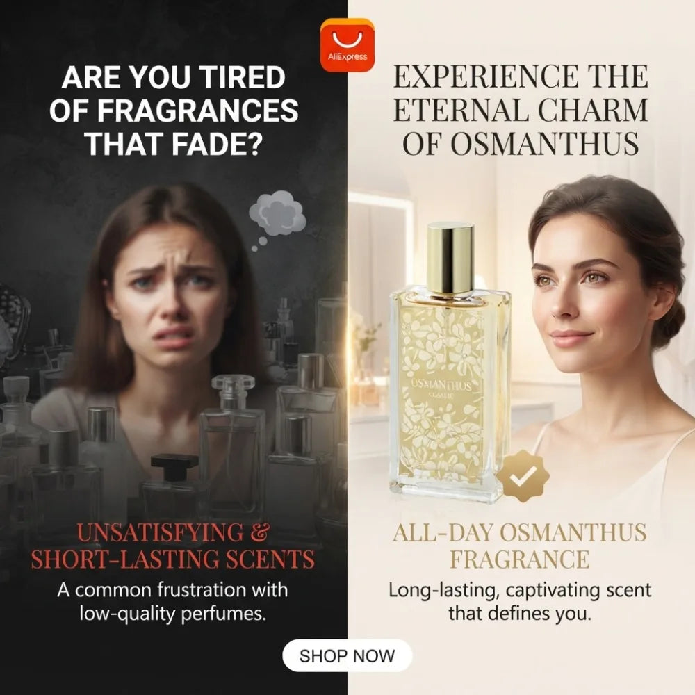 50ml SHIMANG Osmanthus Women Perfume Fresh Sweet Osmanthus Floral Fragrance Long Lasting Portable Spray Ladies Gift Perfume - AliExpress 66