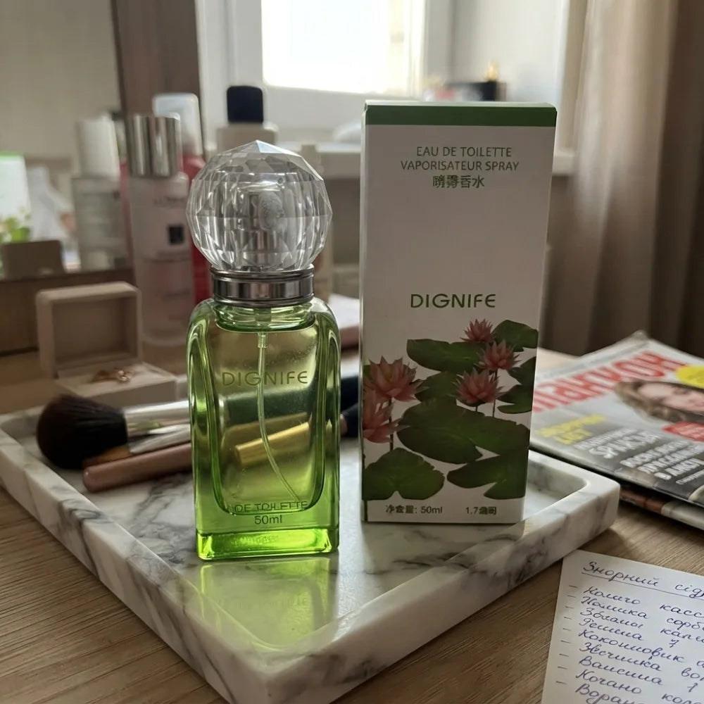 50ML Nile Garden Perfume Eau de Toilette Spray for Women Crystal Cap Long Lasting Floral Fruity Perfume Gift for Her Birthday