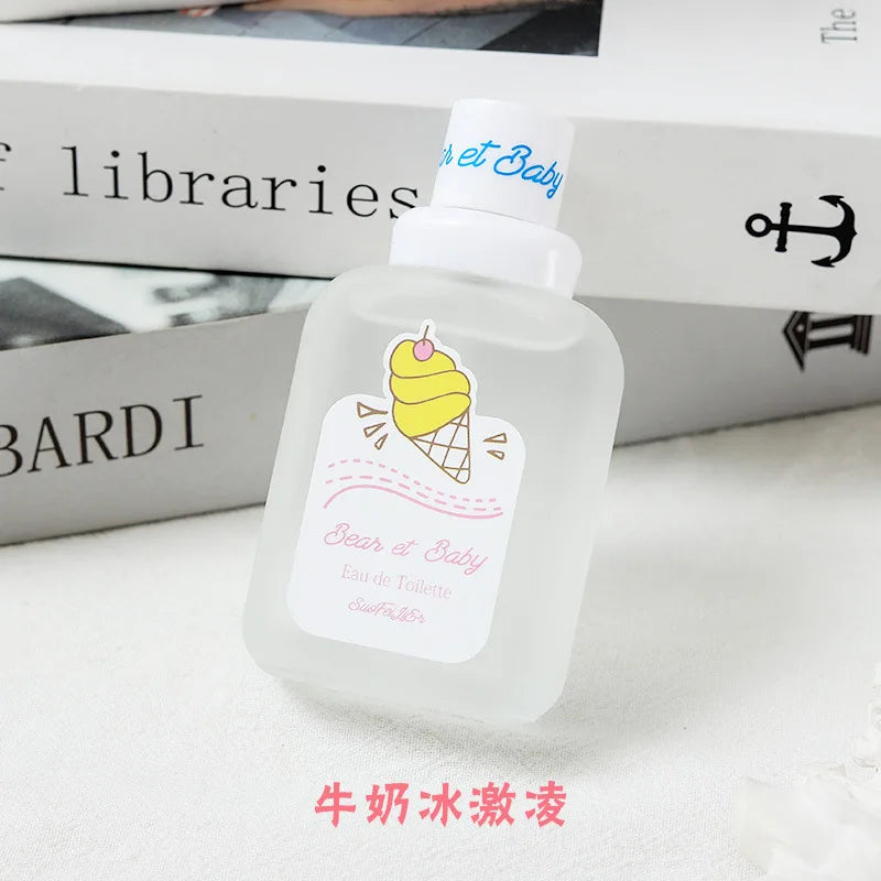 50ML Baby Bear Series Women's Perfume Long Lasting Fragrance Peach Pomegranate Orange Milk Ice Cream Fresh Not Cloying Sweetness