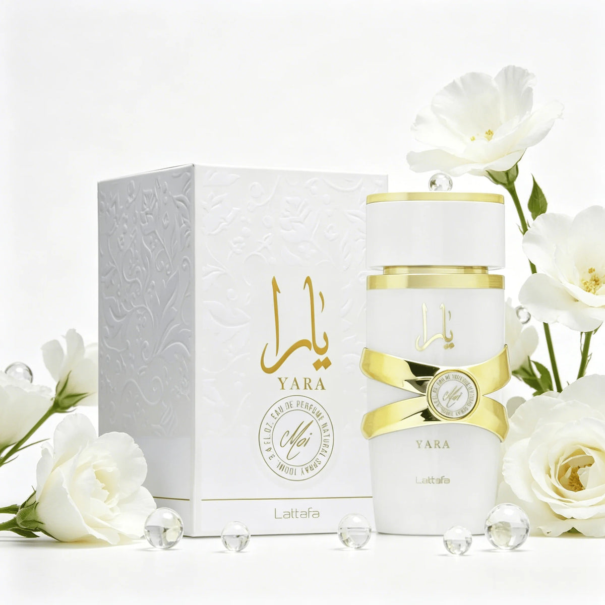 Yara Lattafa Yara Moi Edp 100ml Perfume for Women Warm Soft Floral Milky Vanilla Aroma Long Lasting Matte White Gold Cross Ribbon Decor Bottle Complete Gift Box Anniversary Holiday Present - AliExpress 66