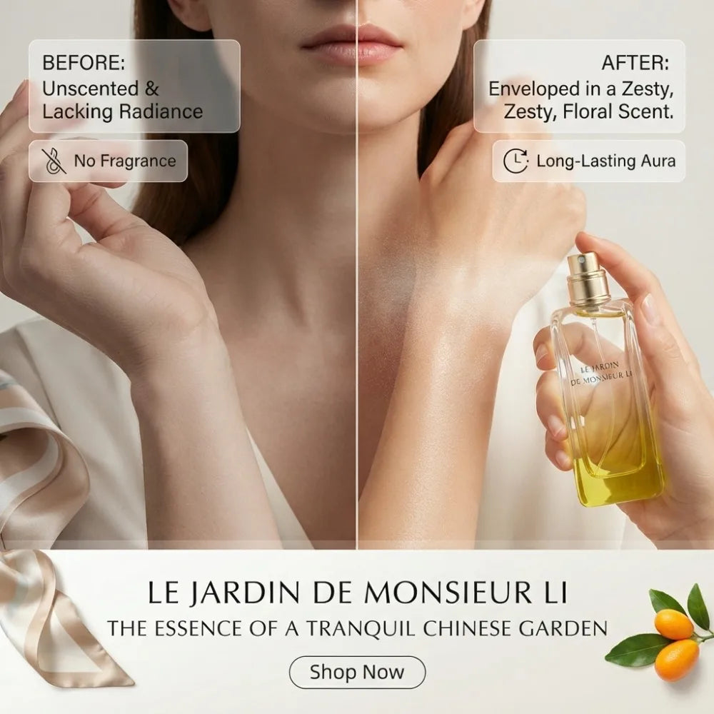 100ML Mr. Li's Garden Perfume Long-lasting Floral Fruity Fragrance Natural Fresh Light Unique Casual Date Gift for Men Women