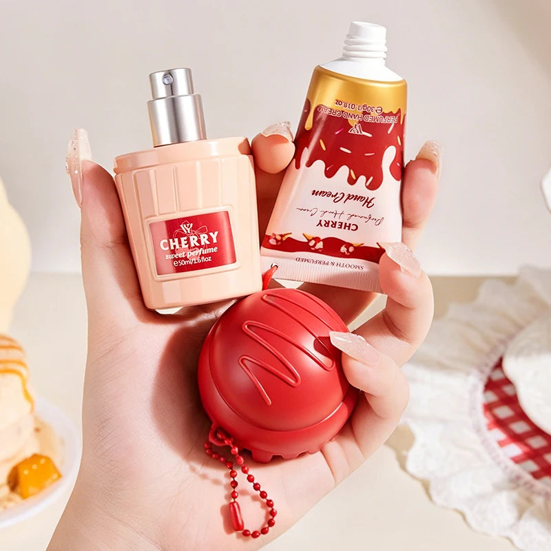 Dubai Arabia Gourmet Eau De Toilette 50ml Cherry Croissant Strawberry Chocolate Scent Cute Delicate Pendant Body Perfume Spray - AliExpress 66