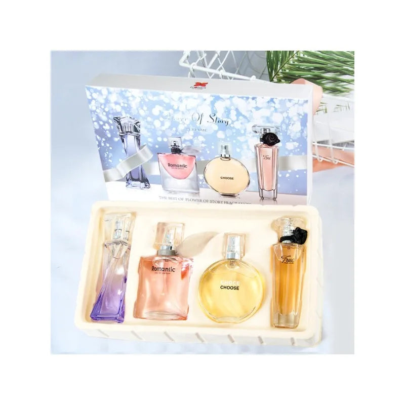 4x25ML Luxurious Perfume Elegant Sophisticated Fresh Sweet Vibrant Soft Alluring Long Lasting Captivating Refined Scent - AliExpress 66