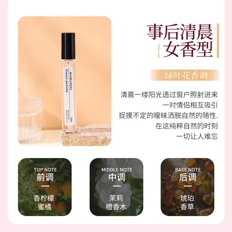 10ML Popular Perfume Portable Mini Eau De Toilette Long Lasting Woody Floral Fragrance Pocket Travel Size For Women Daily Use