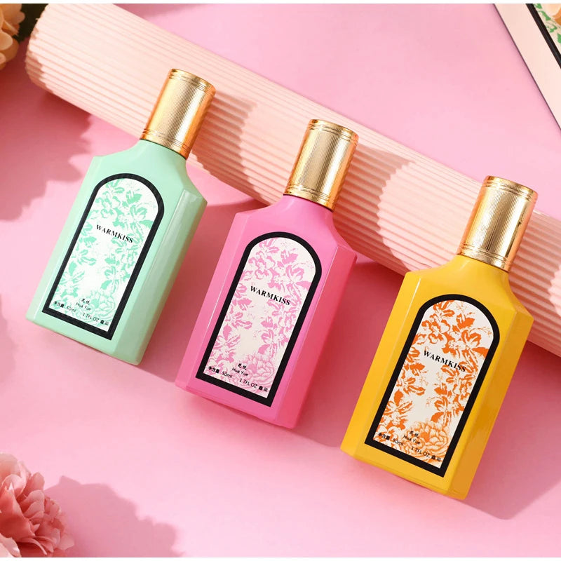 Brand Floral Perfume Natural Fresh Rose Jasmine Osmanthus Women's Fragrance Spray Lasting Charm Romantic Date Couples Perfume