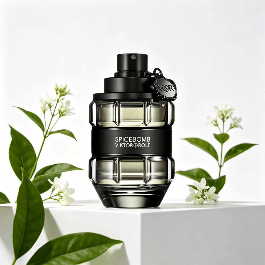 VIKTOR&ROLF Spice Eau De Parfum 90ML With Original Gift Box Long Lasting Warm Spicy Woody Tobacco Fragrance Men Perfume Transparent Black Grenade Bottle Black Band Masculine Scent Business Party Holiday Gift for Him - AliExpress 66