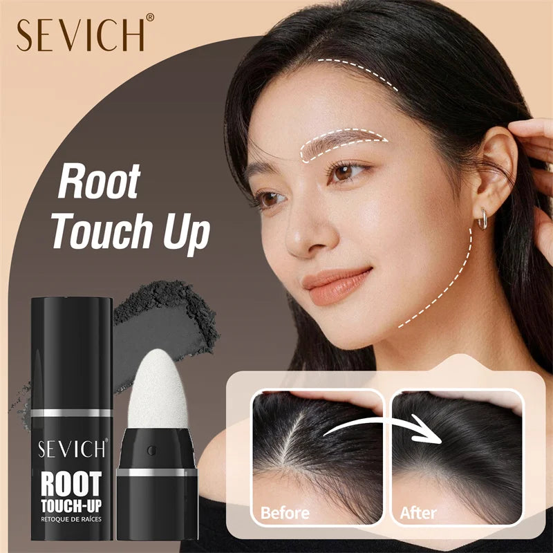 SEVICH Waterproof Hairline & Root Concealer Pen 2.7g Instant Grey Coverage Hair Shadow Powder Hair Shadow Trimming Root Cover Up - AliExpress 66