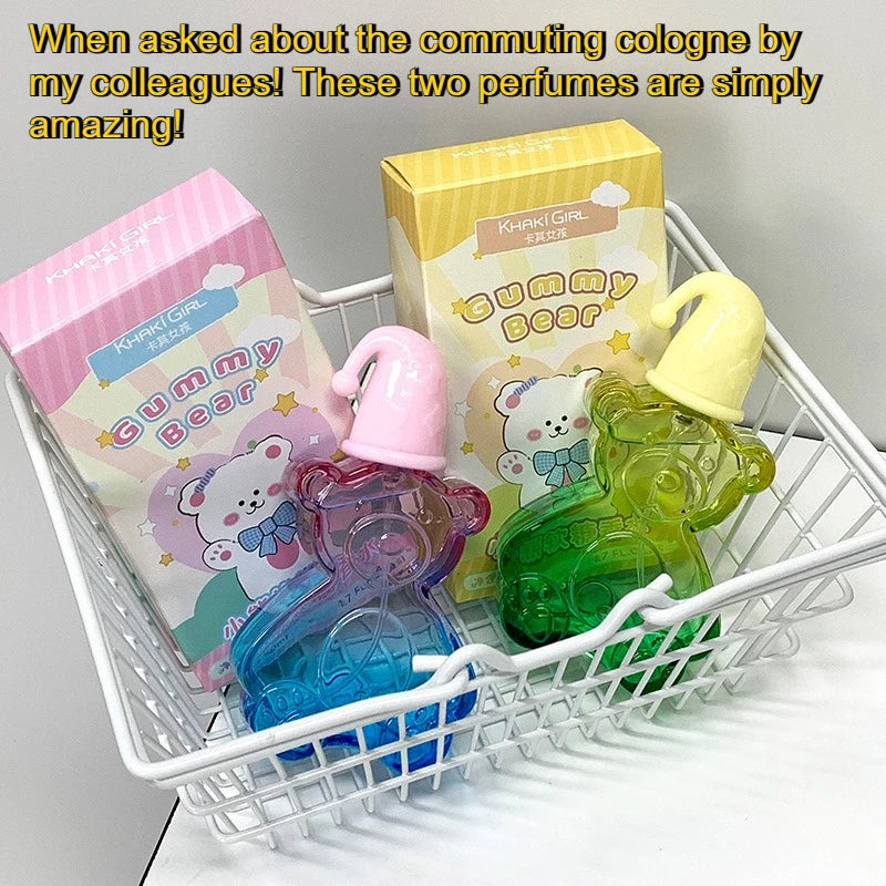 Gummy Bear-Shaped Perfume, 50ml: Long-lasting, light fragrance; affordable, niche perfume for students with a sweet, girly vibe - AliExpress 66