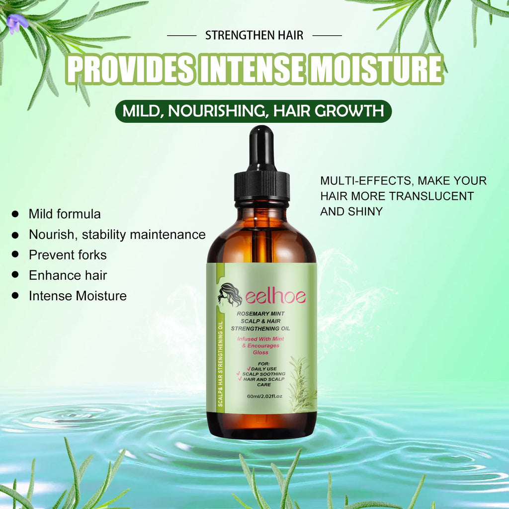 Rosemary Hair Growth Oil 60ml Natural Dandruff Treatment