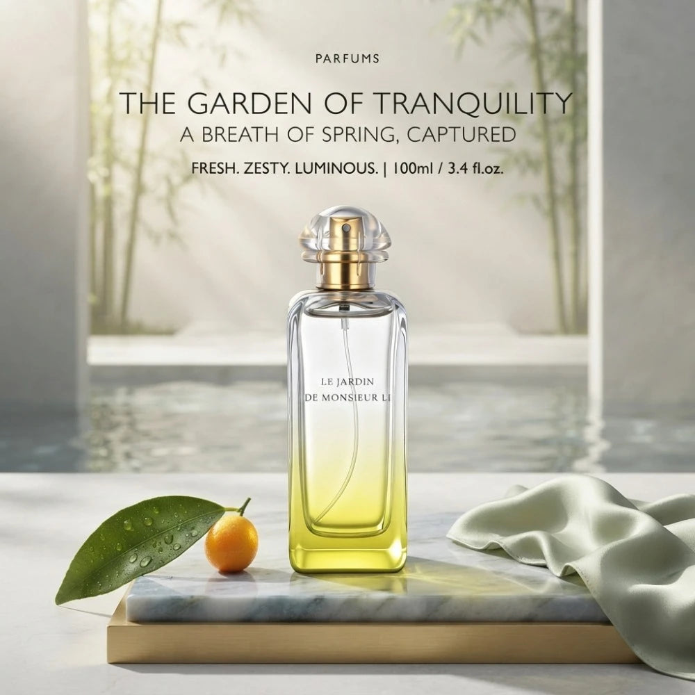 100ML Mr. Li's Garden Perfume Long-lasting Floral Fruity Fragrance Natural Fresh Light Unique Casual Date Gift for Men Women