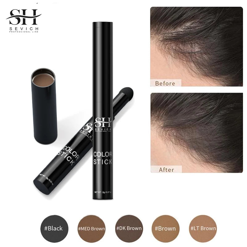 Hair Line Modified Repair Stick Pen Instantly Black Root Cover Up Natural Hair Filling Hairline Shadow Powder Hair Coverage - AliExpress 66