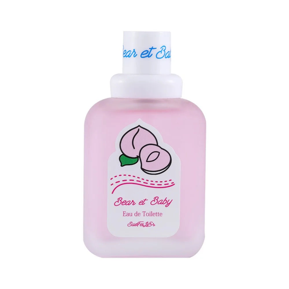 50ML Baby Bear Series Women's Perfume Long Lasting Fragrance Peach Pomegranate Orange Milk Ice Cream Fresh Not Cloying Sweetness