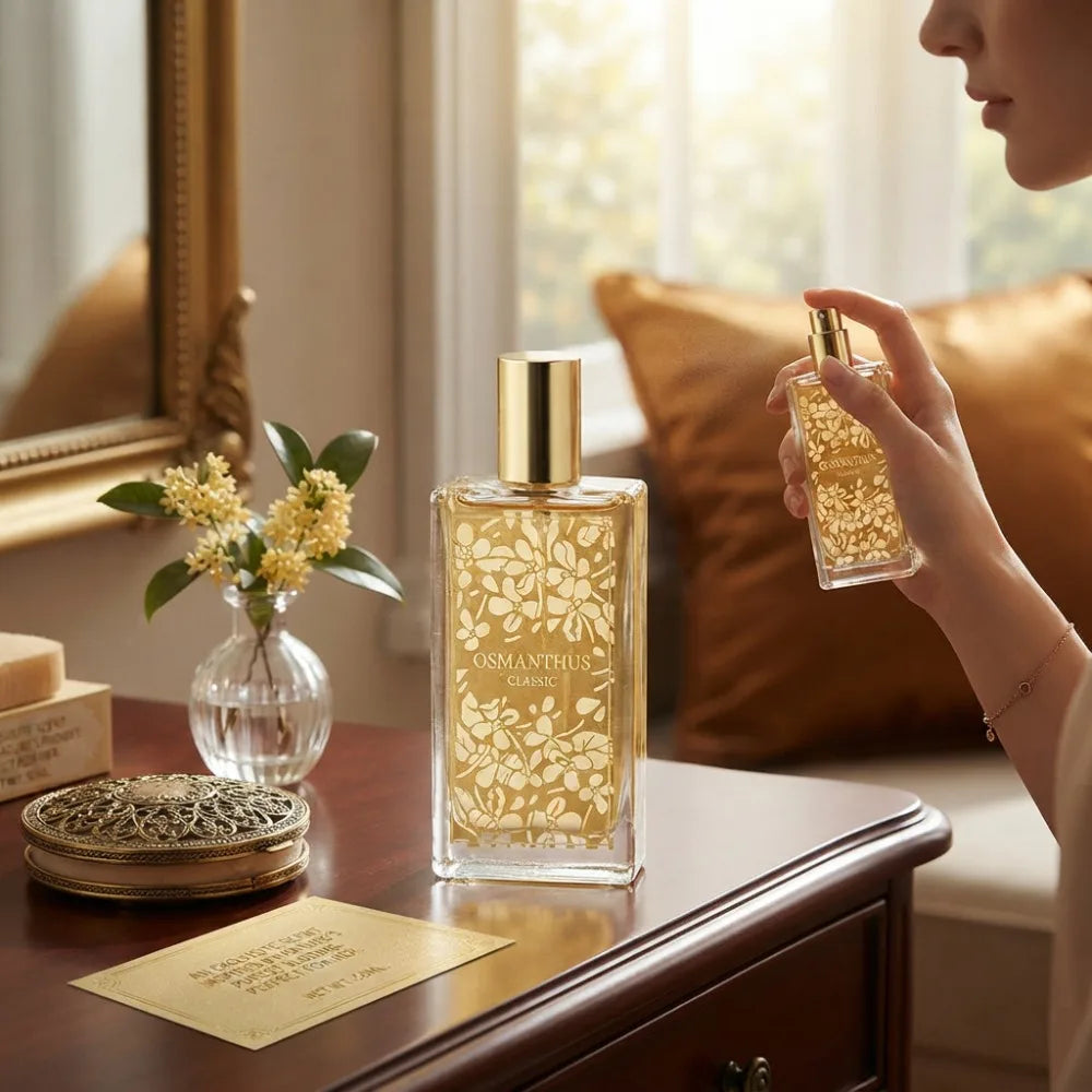 50ml SHIMANG Osmanthus Women Perfume Fresh Sweet Osmanthus Floral Fragrance Long Lasting Portable Spray Ladies Gift Perfume - AliExpress 66