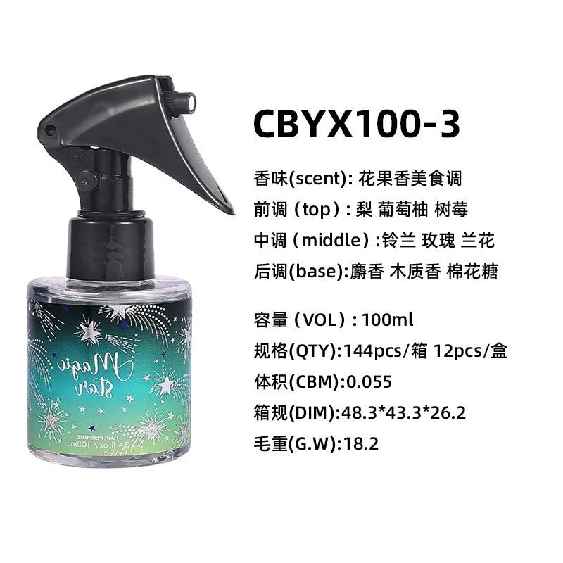 Floral Fragrance Hair Spray 100ml Alcohol Free EDT