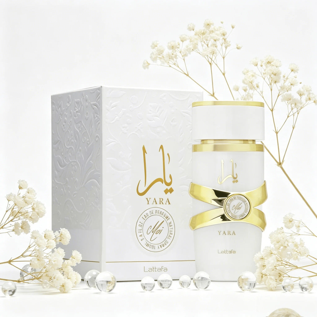Yara Lattafa Yara Moi Edp 100ml Perfume for Women Warm Soft Floral Milky Vanilla Aroma Long Lasting Matte White Gold Cross Ribbon Decor Bottle Complete Gift Box Anniversary Holiday Present - AliExpress 66