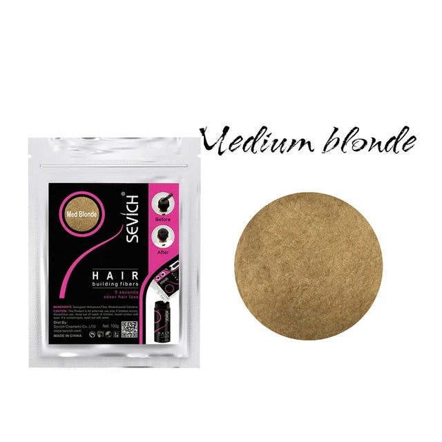 SEVICH 50g Hair Loss Building Hair Fibers Blender Conceal Styling Fiber Hair Powders Thinning Keratin Eyelash Extension Black - AliExpress 66