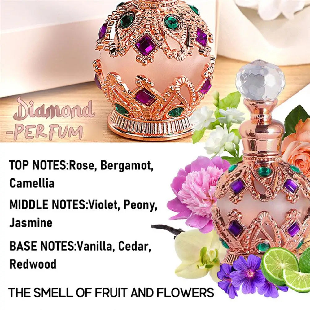 Exotic Arabian Perfume For Women, Enchanting Floral Bouquet With Rose, Jasmine&Vanilla Long-Lasting Pheromone-Infused Fragrance - AliExpress 66